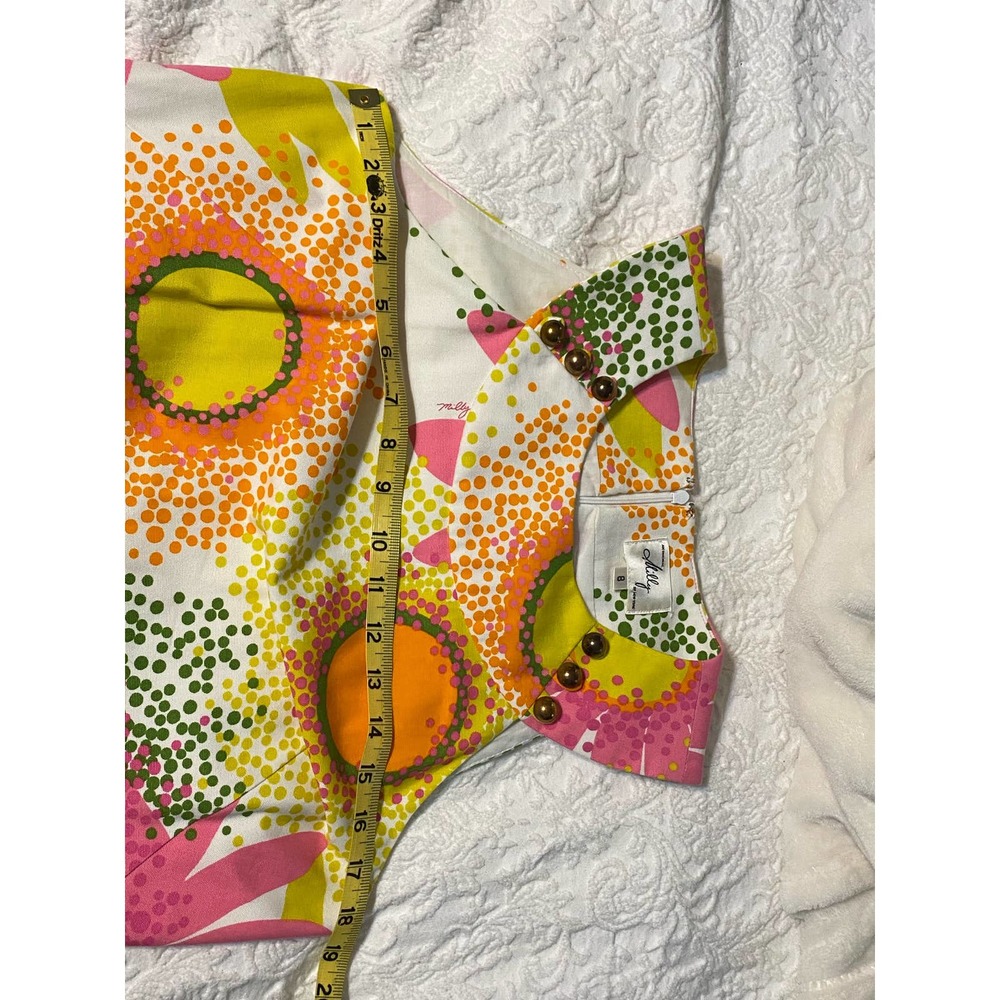 Milly of New York 50’s vintage inspired mod shift dress size 8 - Picture 11 of 16